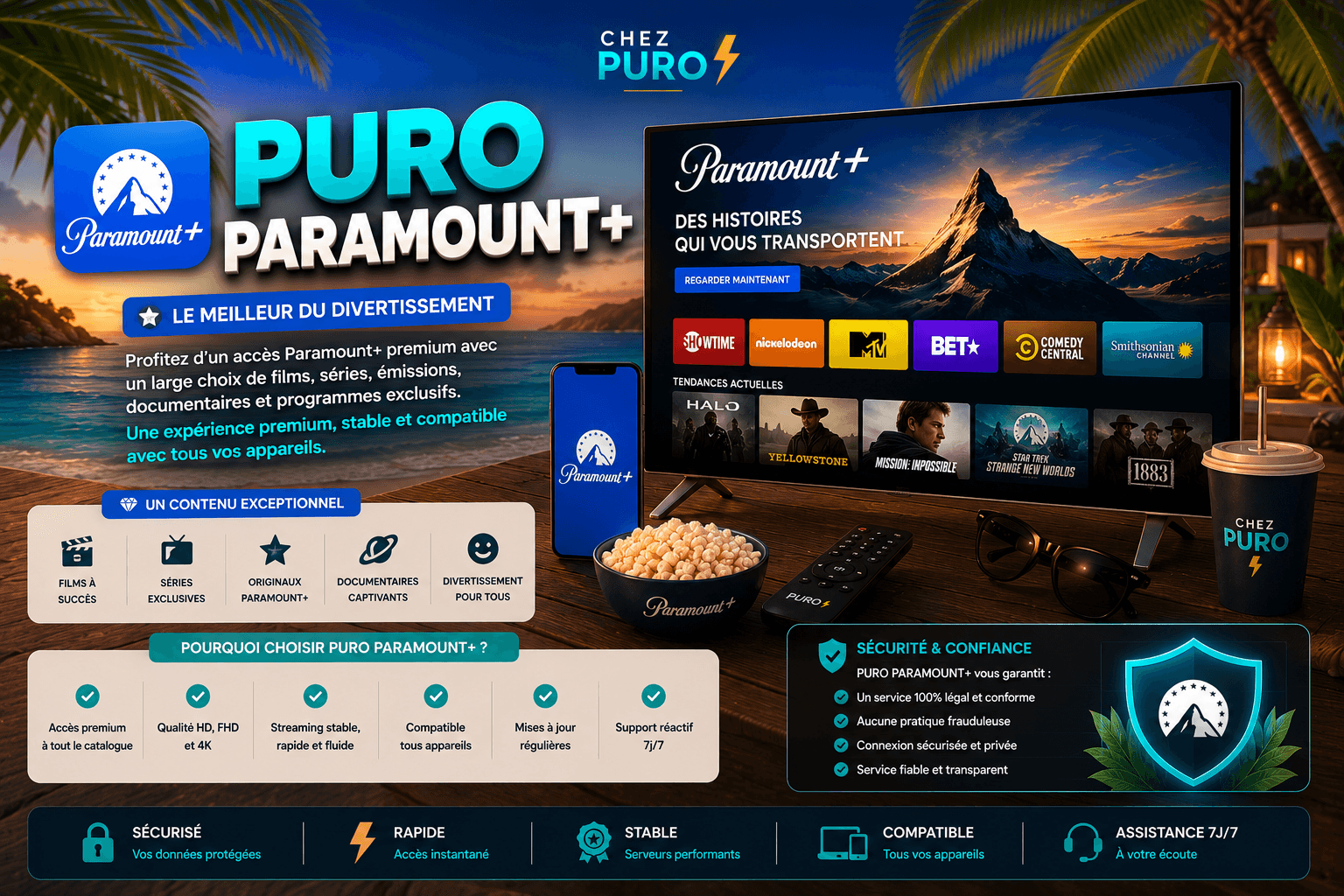 Paramount+ Premium — Random Subscription Lifetime
